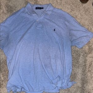 Polo by Ralph Lauren Men's Light Blue Polo Shirt